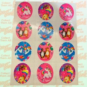 S119 Markie Unicorn Lisa Frank sticker sheet FULL